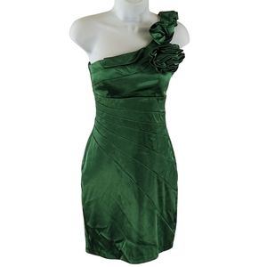 B. Darlin green one shoulder dress